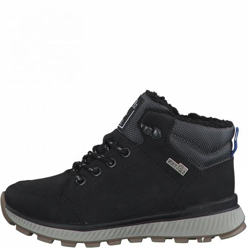 s.Oliver Kinder  Jungen Schnürschuh Halbhoch TEX- Membran schwarz S21 5-5-45100-27 