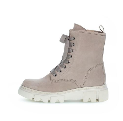 Gabor Bikerboot Schnürboot Rauleder Wechselfußbett grau S22 91.730.12 