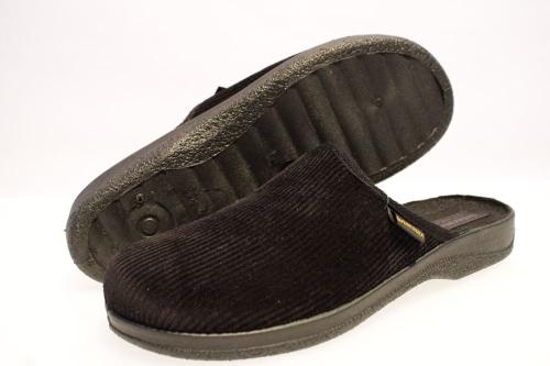 Cosmos Cordes Hausschuh Hauspantolette Flo 42 | black | 