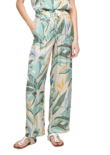 s.Oliver Hose Regular Fit Tunnelzug 2100272 40 | 60A7 Ocean Gree | 