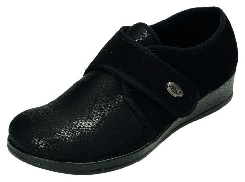 Fly Flot Hausschuh schwarz 863415 