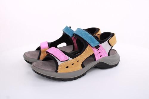 Imac Damen Sandale Trekking Leder mehrfarbig S13 358760 