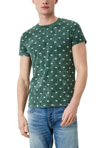 QS designed by Jerseyshirt mit Waschung 2111891 