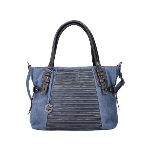 Rieker Damen Shopper Handtasche blau S22 H1083-12 