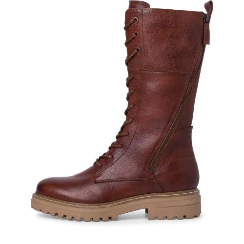 Tamaris Stiefel Schnürstiefel TOUCHit Fußbett braun S22 1-1-25249-29 42 | 305 COGNAC | 