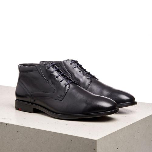 LLOYD KANON Stiefelette Glattleder extraweit warm schwarz S21 21-856-11 