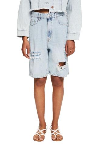 EDC Bermuda-Shorts aus Denim 042CC1C305 W29 | C904 BLUE BLEAC | 
