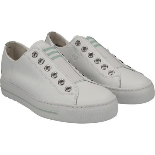 Paul Green Slipper Super Soft Pauls Gummizug weiß Leder 4797-128 