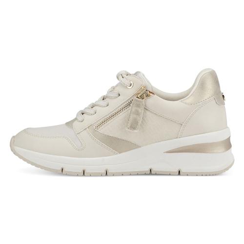 Tamaris Sneaker Keilabsatz Wechselfußbettbeige, blau S13 1-1-23702-20 37 | 890 NAVY COMB | 