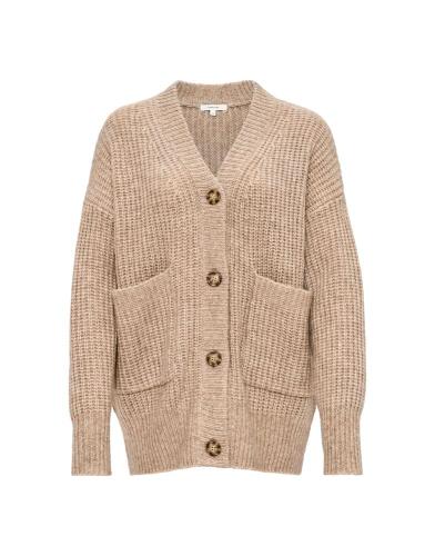 OPUS Strickjacke Daphni Oversized beige S21 247575934 
