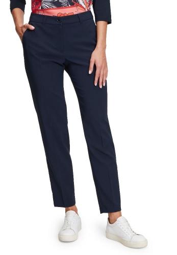 Betty Barclay Hose Businesshose Regular Fit Mid Waist blau S12 65331080 34 | 8345 Dark Sky | 