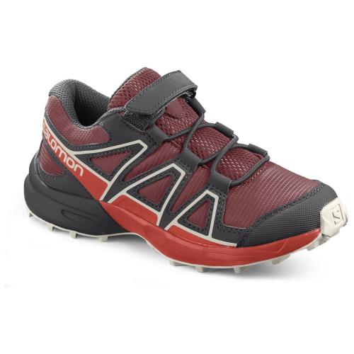 Salomon Speedcross Bungee K RED/ DAHLIA/CHERRY TOMATO/Vanilla IceKinder Sneaker rot S21 L41124700 