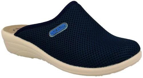 Fly Flot Hausschuh Hauspantolette blau 855284 