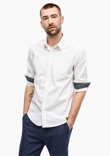 s.Oliver Hemd Langarm 2026244 XL | 01A7 white | 