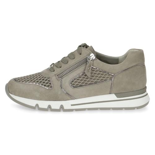 Caprice walking on Air Damen Sneaker Wechselfußbett Airmotion grau grün S13 9-9-23706-20 