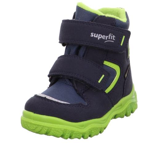 superfit HUSKY1 - Blau/Grün Boots mit Klettverschluss S22 1-000047-8020 