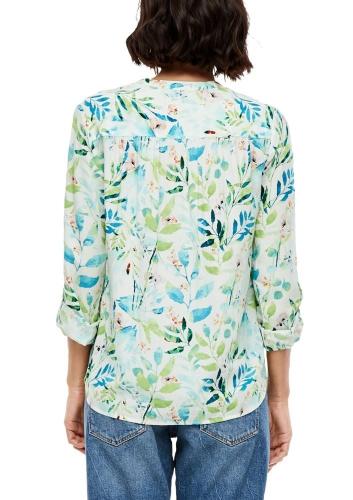 s.Oliver Bluse Langarm Floral 04899116083 1277369 34 | 02A2 creme AOP | 