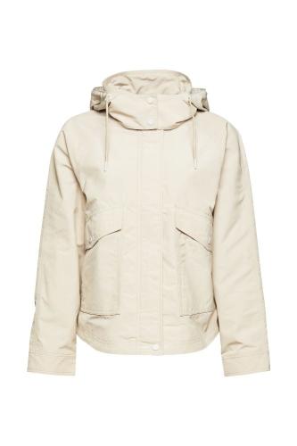 EDC Outdoor Jacke recycelt wasserabweisend beige S12 012CC1G301 