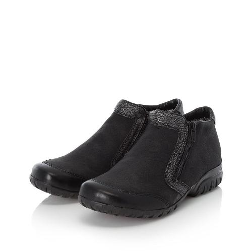 Rieker Antistress Stiefelette Reißverschluss schwarz S21 L4659-00 