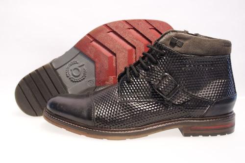 bugatti Schnürstiefelette schwarz 311-60230-100 