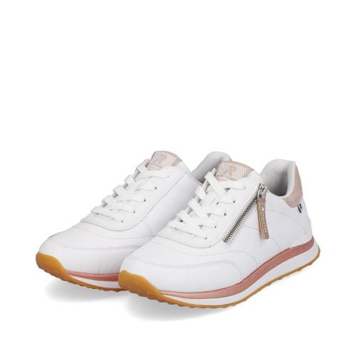 Rieker EVOLUTION Damen Sneaker Leder weiß S13 42505-80 