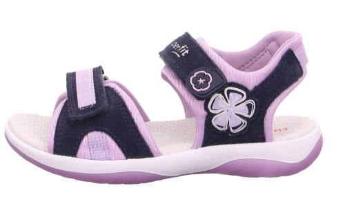 Superfit Sunny Sandale Leder 06127 26 | 80 blau/lila | 