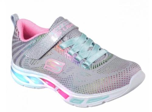 Skechers Lights S Litebeams "Gleam n´ dream" Blinker in schwarz, blau. grau 10959L 31 | GYMT | 