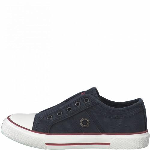 s.Oliver Jungen Sneaker low Slipper Schlupschuh blau S12 5-5-44200-28 