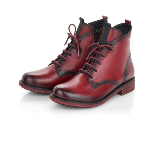 Remonte Stiefelette Weit Lammwolle Reißverschluss R5077 