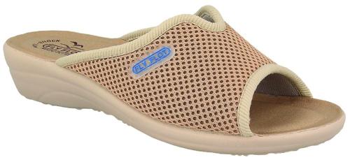 Fly Flot Hausschuh Hauspantolette beige 855266 