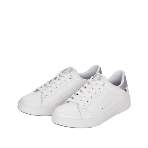 Rieker R- Evolution Sneaker Halbschuh Leder weiß S12 41902-80 