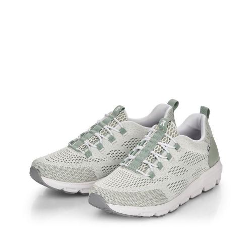 Rieker EVOLUTION Damen Sneaker Wechselfußbett grün S13 40403-52 36 | pisazie-palecya | F