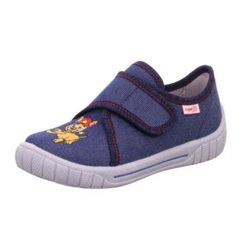 Superfit Bill Hausschuh grau blau 1-000278-8100 