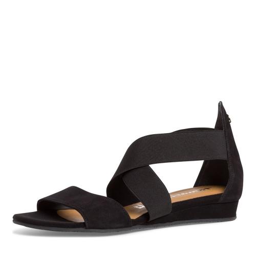 Tamaris Sandale Keilabsatz black S13  1-1-28138-20 