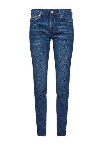 QS designed by Skinny: Super Skinny leg-Jeans blau S22 2102008 42 | 58Z4 BLUE | L32