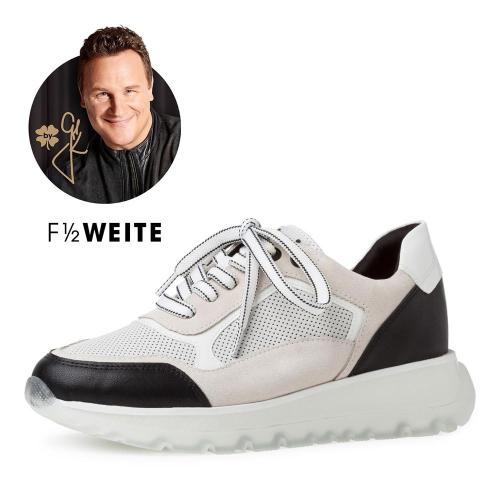 Marco Tozzi Guido Maria Kretschmer Sneaker Schnürer Plateau weiß 2-2-83702-26 41 | 110 WHITE/BLACK | 