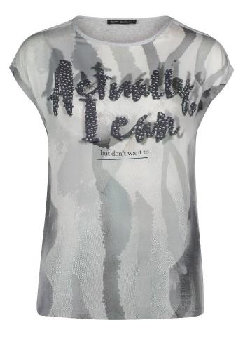 Betty Barclay Blusenshirt UBoot Viskose grau  S11 28532354 38 | 9813 Grey/Cream | 