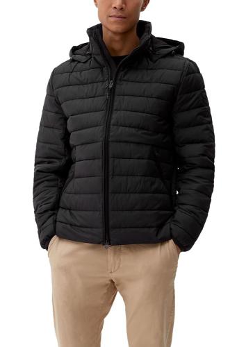 s.Oliver Herren Steppjacke Stehkragen Light- Down- Optik Zwei- Wege- Reißverschluss  S22 2115321 