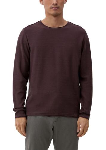 s.Oliver Pullover mit Rollsaumblende S22 2124525 