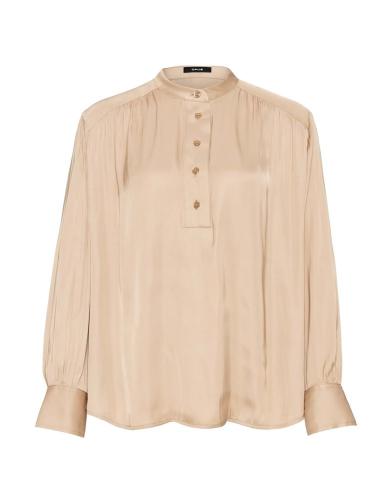 OPUS Bluse Fogeta schimmernd weite Silhouette beige S22 1012439415147 