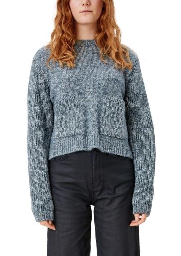 s.Oliver Strickpullover Taschen  2108544 42 | 6902 Petrol Blu | 