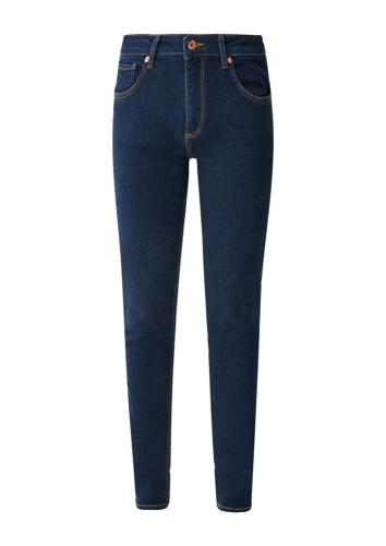 QS designed by Slim Jeans Baumwollstretch 5- Pocket-Form blau S22  2119182 38 | 58Z8 BLUE | L34