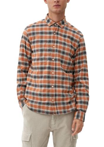 s.Oliver Hemd Regular: Karohemd aus Twill S22 2121004 