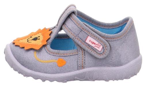 SUPERFIT SPOTTY Kinder Hausschuh grau 1-009256-2000 