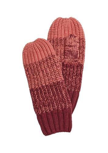s.Oliver Handschuhe Fäustlinge Farbverlauf rot  S21 2110518 * | 49X1 purple kni | 