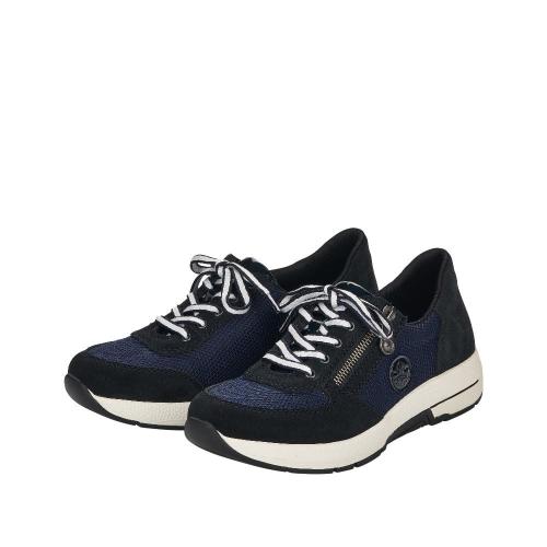 Rieker Antistress Schnürschuh Sneaker blau S12 N8451-14 