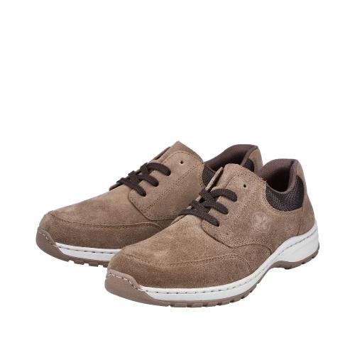 Rieker Antistress Herren Schnürschuh Rauleder braun S12 03318-25 44 | pfeffer/braun-s | H