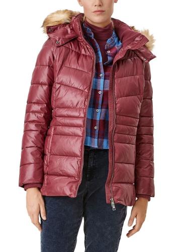 s.Oliver Pufferjacke mit Kapuze rot S21 2104577 46 | 4909 purple | 