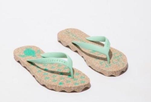 ASPORTUGUESAS Zehentrenner Flipflop Kork nachhaltig kautschuk P018112003 
