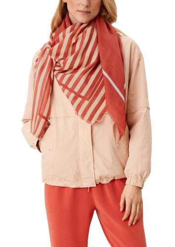s.Oliver Tuch mit Alloverprint 2112193 OneSize | 20D7 light oran | 